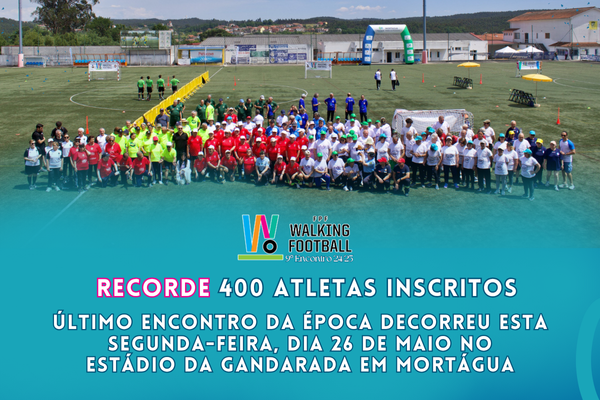 Walking Football, época termina em Mortágua com liderança nacional 